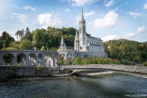 Paysage de Lourdes