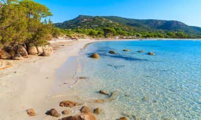 Plage corse