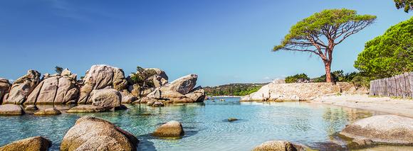 Plage corse